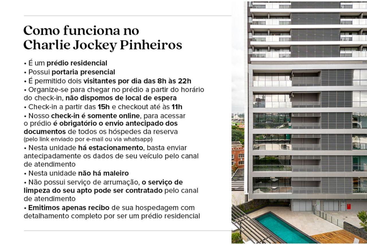 Charlie Jockey Pinheiros Appartement São Paulo Buitenkant foto